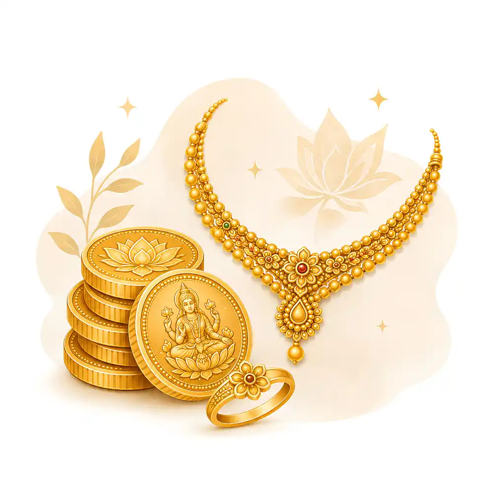 Explore Gold Coin & Jewellery Designs